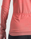 SPORTFUL Langarm Fahrradtrikot für den Winter - ROCKET THERMAL - Rosa