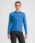 SPORTFUL Langarm Fahrradtrikot für den Winter - MATCHY THERMAL - Blau