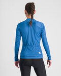 SPORTFUL Langarm Fahrradtrikot für den Winter - MATCHY THERMAL - Blau