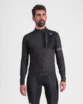 SPORTFUL Langarm Fahrradtrikot für den Winter - SUPERGIARA THERMAL - Schwarz