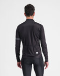SPORTFUL Langarm Fahrradtrikot für den Winter - SUPERGIARA THERMAL - Schwarz
