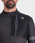 SPORTFUL Langarm Fahrradtrikot für den Winter - SUPERGIARA THERMAL - Schwarz