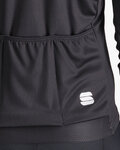 SPORTFUL Langarm Fahrradtrikot für den Winter - SUPERGIARA THERMAL - Schwarz