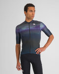 SPORTFUL Kurzarm Fahrradtrikot - FLOW SUPERGIARA - Grau/Blau