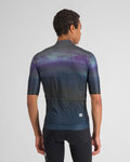 SPORTFUL Kurzarm Fahrradtrikot - FLOW SUPERGIARA - Grau/Blau