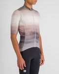 SPORTFUL Kurzarm Fahrradtrikot - FLOW SUPERGIARA - Beige/Weiß
