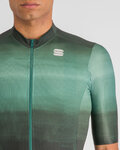 SPORTFUL Kurzarm Fahrradtrikot - FLOW SUPERGIARA - Grün