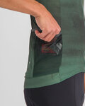 SPORTFUL Kurzarm Fahrradtrikot - FLOW SUPERGIARA - Grün