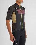 SPORTFUL Kurzarm Fahrradtrikot - BREAKOUT SUPERGIARA - Schwarz/Braun