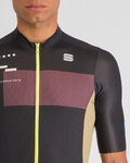 SPORTFUL Kurzarm Fahrradtrikot - BREAKOUT SUPERGIARA - Schwarz/Braun