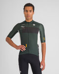 SPORTFUL Kurzarm Fahrradtrikot - BREAKOUT SUPERGIARA - Grün/Schwarz