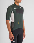 SPORTFUL Kurzarm Fahrradtrikot - BREAKOUT SUPERGIARA - Grün/Schwarz