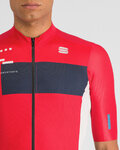 SPORTFUL Kurzarm Fahrradtrikot - BREAKOUT SUPERGIARA - Rot/Schwarz