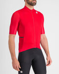 SPORTFUL Kurzarm Fahrradtrikot - SUPERGIARA - Rot