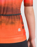 SPORTFUL Kurzarm Fahrradtrikot - FLOW SUPERGIARA - Rot/Blau