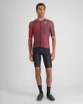 SPORTFUL Kurzarm Fahrradtrikot - LIGHT - bordeaux