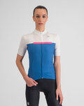 SPORTFUL Kurzarm Fahrradtrikot - PISTA W - Blau/Weiß