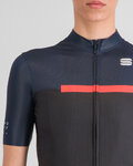 SPORTFUL Kurzarm Fahrradtrikot - PISTA - Blau/Schwarz