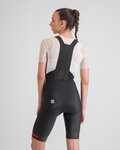 SPORTFUL Kurze Fahrradhose mit Trägern - FIANDRE W - Schwarz