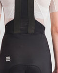 SPORTFUL Kurze Fahrradhose mit Trägern - FIANDRE W - Schwarz