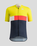 SPORTFUL Kurzarm Fahrradtrikot - SNAP KID - Gelb/mehrfarbig