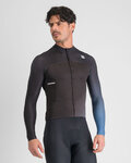 SPORTFUL Langarm Fahrradtrikot für den Winter - BODYFIT PRO THERMAL - Schwarz