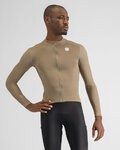 SPORTFUL Langarm Fahrradtrikot für den Winter - SRK THERMAL - Braun