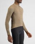 SPORTFUL Langarm Fahrradtrikot für den Winter - SRK THERMAL - Braun