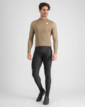 SPORTFUL Langarm Fahrradtrikot für den Winter - SRK THERMAL - Braun