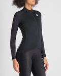 SPORTFUL Langarm Fahrradtrikot für den Winter - SRK THERMAL W - Schwarz