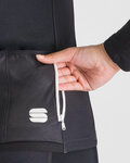 SPORTFUL Langarm Fahrradtrikot für den Winter - SRK THERMAL - Schwarz