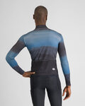 SPORTFUL Langarm Fahrradtrikot für den Winter - FLOW SUPERGIARA THERMAL - Blau