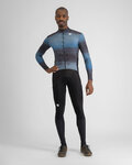 SPORTFUL Langarm Fahrradtrikot für den Winter - FLOW SUPERGIARA THERMAL - Blau
