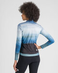 SPORTFUL Langarm Fahrradtrikot für den Winter - FLOW SUPERGIARA THERMAL W - Blau