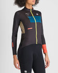 SPORTFUL Langarm Fahrradtrikot für den Winter - BREAKOUT SUPERGIARA THERMAL W - Schwarz/Blau