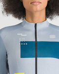 SPORTFUL Langarm Fahrradtrikot für den Winter - BREAKOUT SUPERGIARA THERMAL W - Grau/Blau