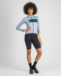 SPORTFUL Langarm Fahrradtrikot für den Winter - BREAKOUT SUPERGIARA THERMAL W - Grau/Blau