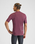 SPORTFUL Kurzarm Fahrrad-Shirt - SUPERGIARA - bordeaux