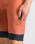 SPORTFUL Kurze Fahrradhose mit Trägern - GIARA 2 - Orange