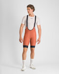 SPORTFUL Kurze Fahrradhose mit Trägern - GIARA 2 - Orange