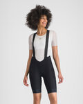 SPORTFUL Kurze Fahrradhose mit Trägern - SUPERGIARA 2 W - Schwarz