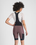 SPORTFUL Kurze Fahrradhose mit Trägern - SUPERGIARA 2 W - Lila