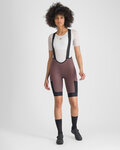 SPORTFUL Kurze Fahrradhose mit Trägern - SUPERGIARA 2 W - Lila