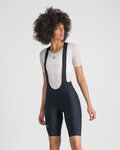 SPORTFUL Kurze Fahrradhose mit Trägern - GIARA 2 W - Schwarz