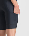 SPORTFUL Kurze Fahrradhose mit Trägern - GIARA 2 W - Schwarz