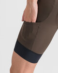 SPORTFUL Kurze Fahrradhose mit Trägern - GIARA 2 - Braun