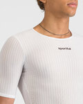 SPORTFUL Kurzarm Fahrrad-Shirt - PRO BASELAYER - Weiß