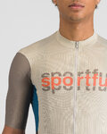 SPORTFUL Kurzarm Fahrradtrikot - SUPERGIARA LOGO - Grau