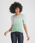 SPORTFUL Kurzarm Fahrradtrikot - LIGHT W - Grün/Weiß
