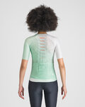 SPORTFUL Kurzarm Fahrradtrikot - LIGHT W - Grün/Weiß